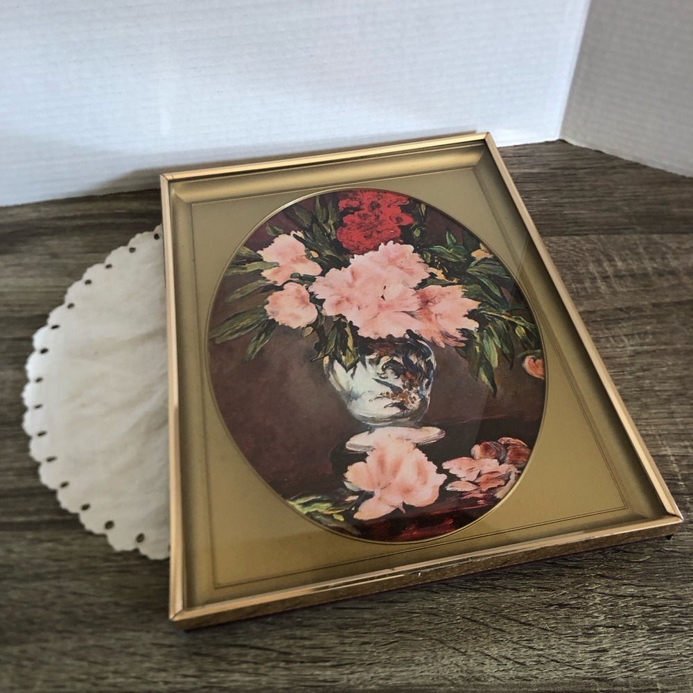 Vtg MCM Monet Framed Print